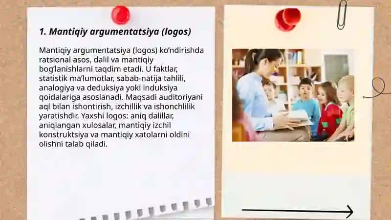 Mantiqiy argumentatsiya (logos) 3