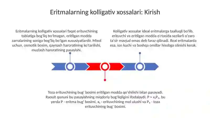 Eritmalarning kollegativ xususiyatlari 3