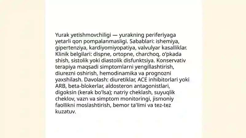 Terapevtik bemorlarni davolash 3