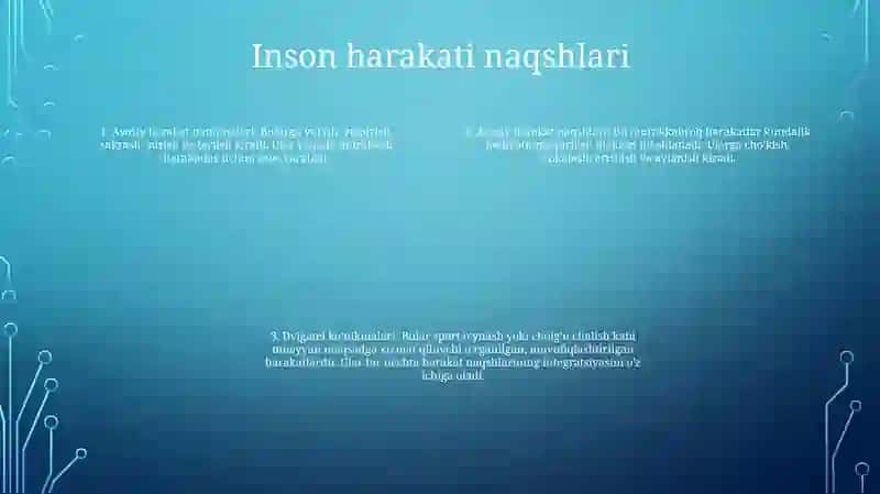 Harakat Shakillari 3