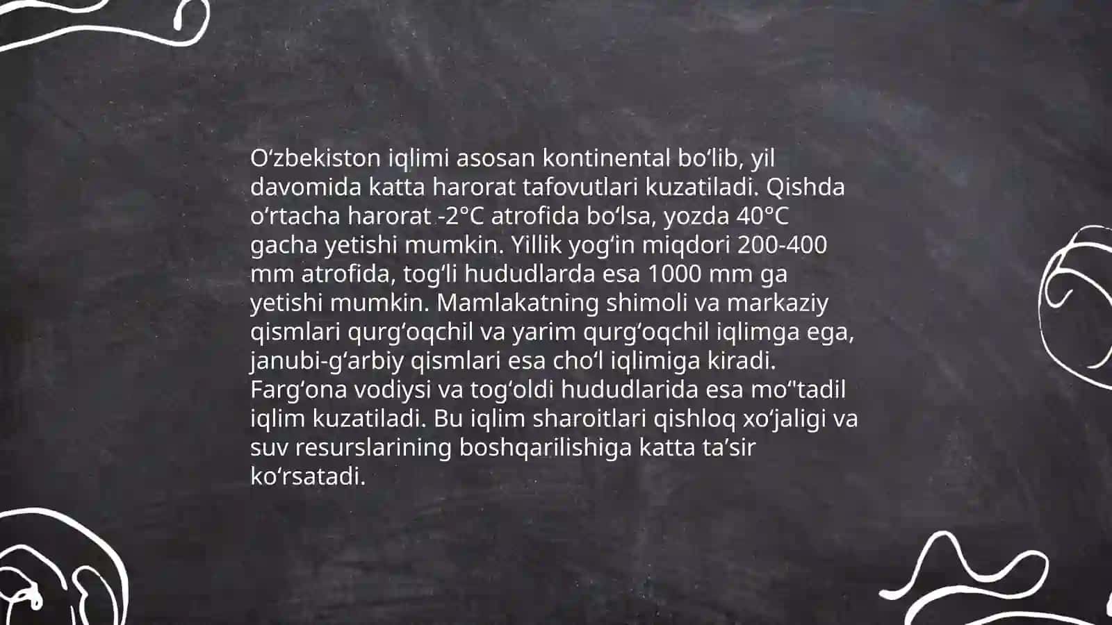 Oʻzbekiston iqlimi 3