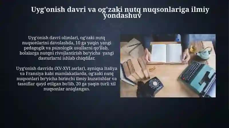 Yozma nutqdagi kamchiliklarni o'rganish tarixi 3