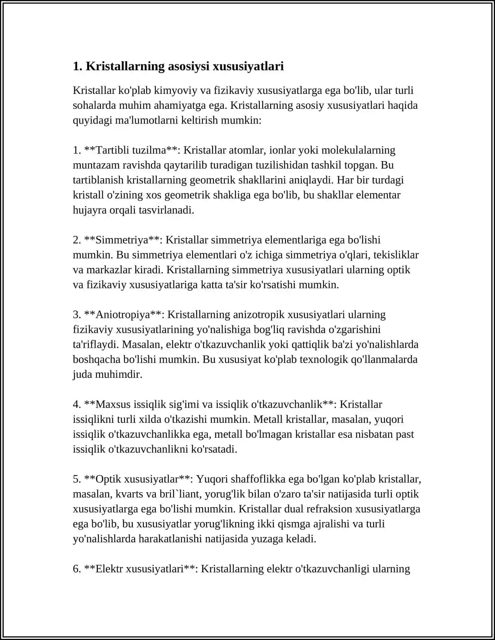 MODDALARNING KRISTALL TUZILISHI 3
