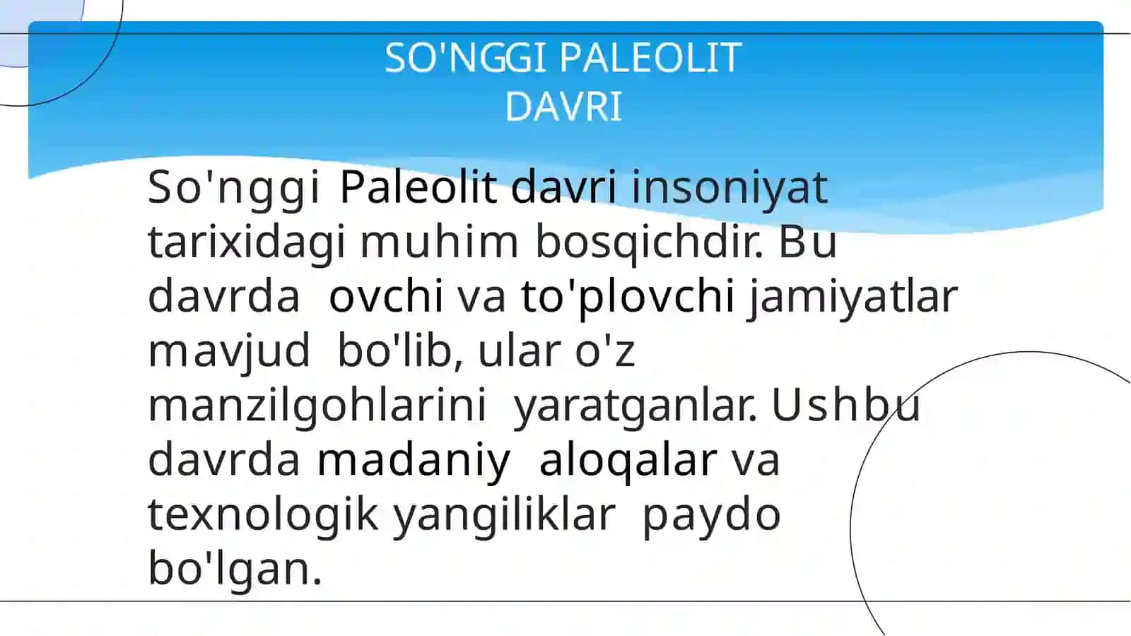 O'rta Osiyodagi so'ngi paleolit davri  ibtidoiy manzilgohlari xaritasini tuzish 3