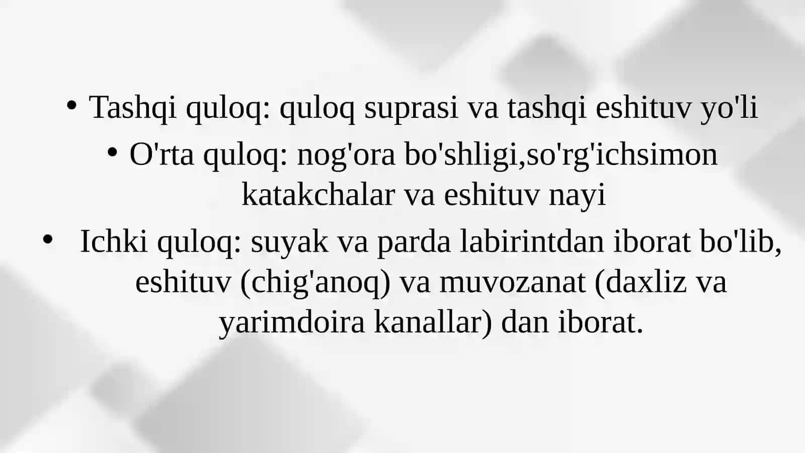 eshituv muvozanat ko’ruv analizatorlari 3