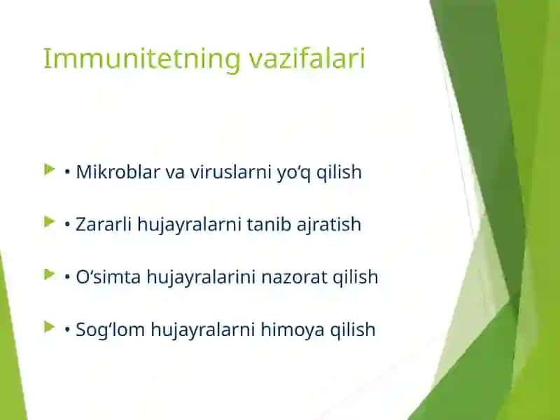 Immunitet va uning turlari 3