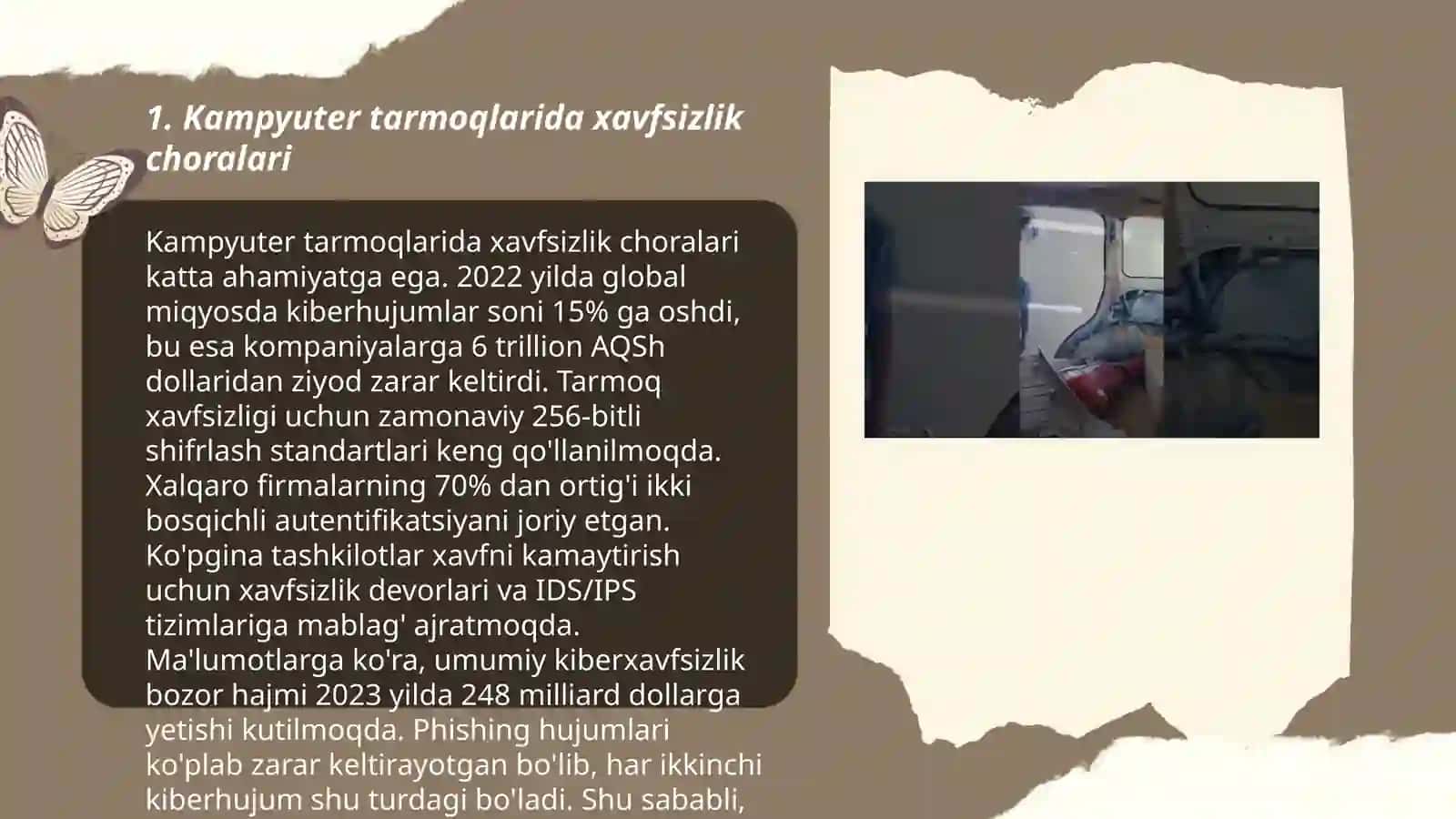 Kampyuter tarmoqlarda bank axborotlarga tranzaksiyani amalga oshirish 3