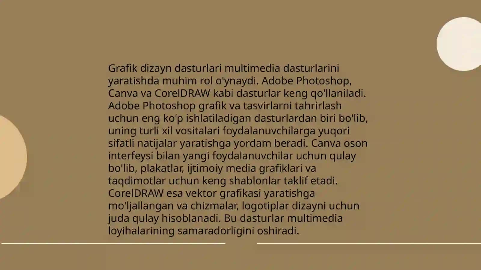 Multimedia dasturlarini yaratish dasturlari 3