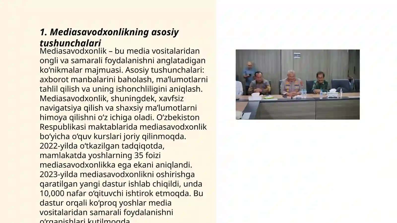 Mediasavodxonlikni qanday oshirish mumkin 3