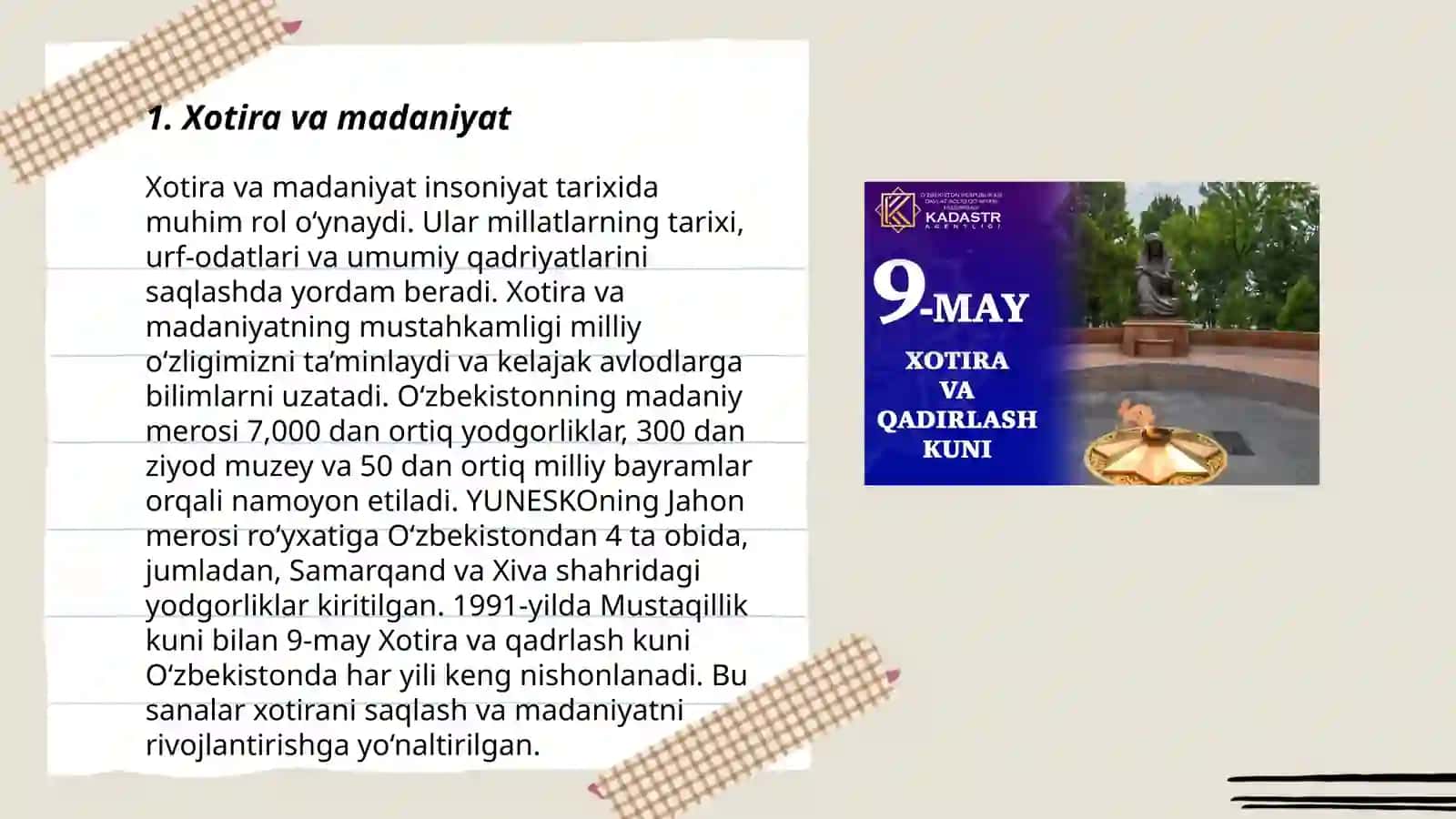 Xotira va madaniyat 3