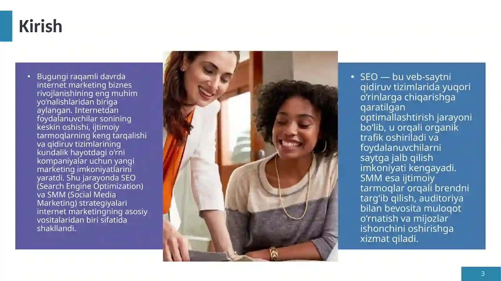 Internetmarketingda SEO va SMM ta’sirini o‘rganish 3