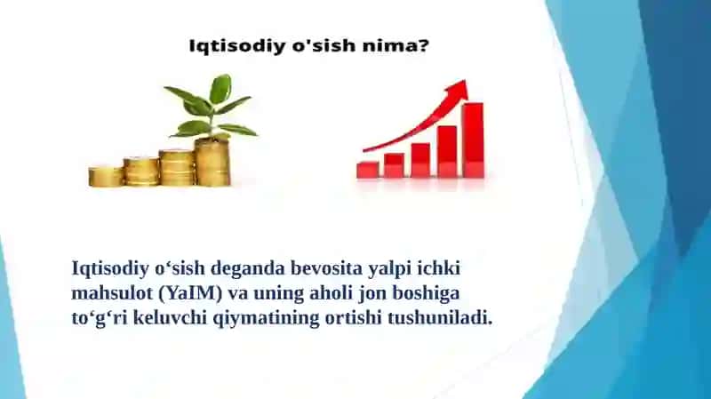 IQTISODIY TARAQQIYOTNING MAZMUNI VA KO’RSATKICHKARI 3