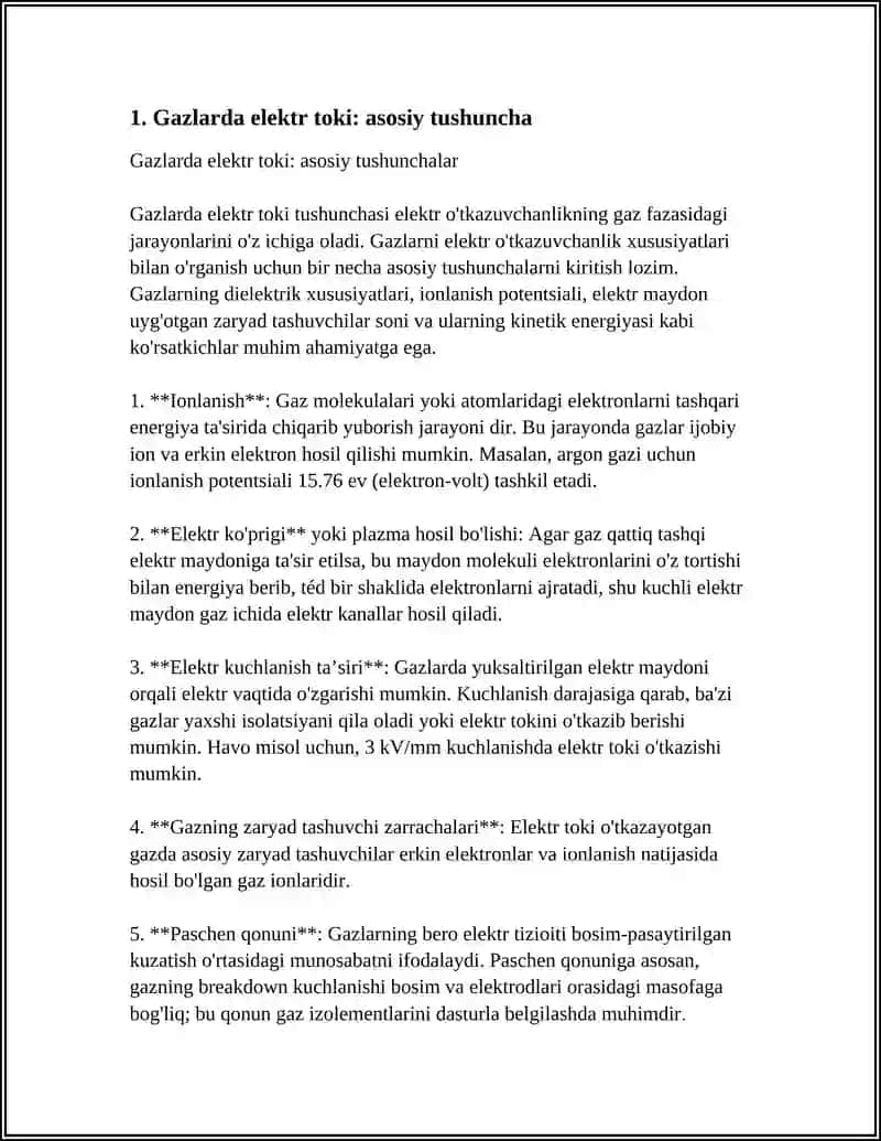 GAZLARDA ELEKTR TOKI. PLAZMA 3