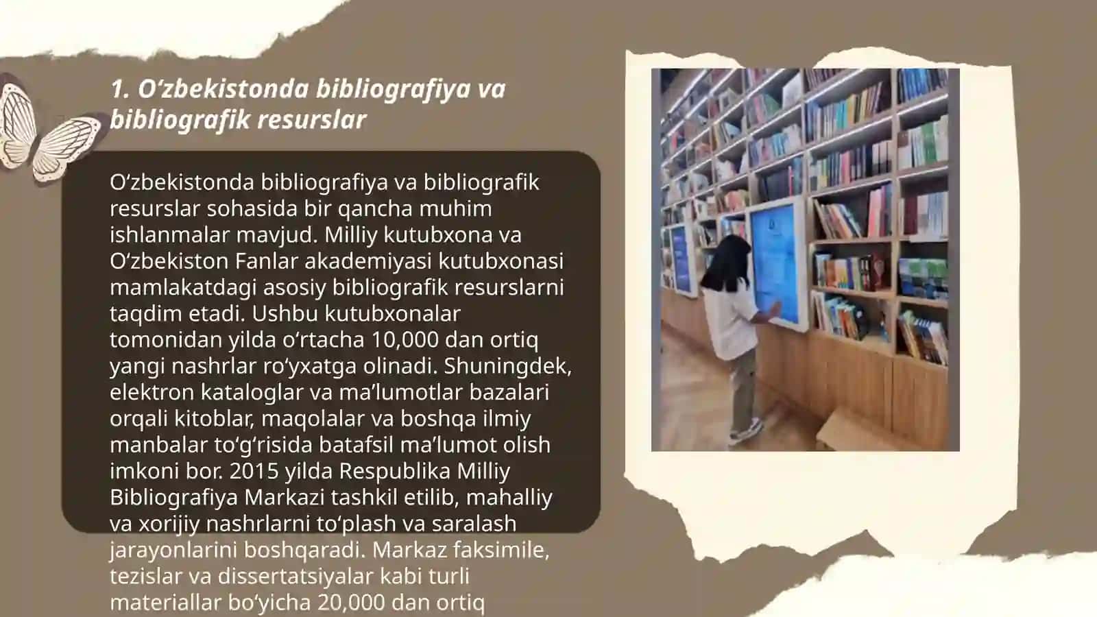 Oʻzbekistonda bibliografiya ishining hozirgi ahvoli 3