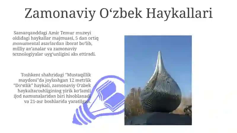 Oʻzbekiston haykaltaroshlik sanʼati 3