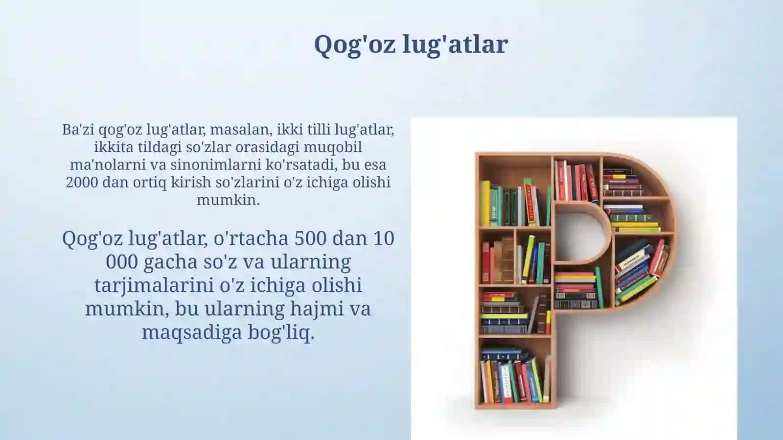 Lug'atlar va ularning turlari 3