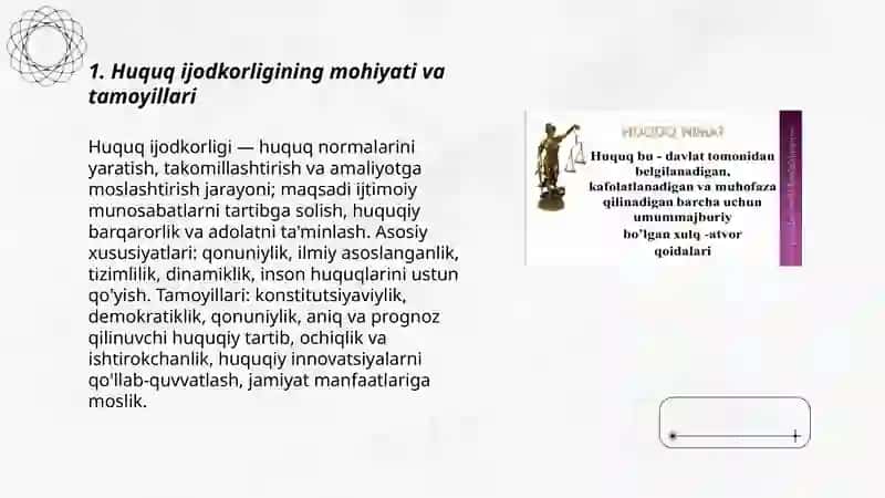 Huquq ijodkorligi 3