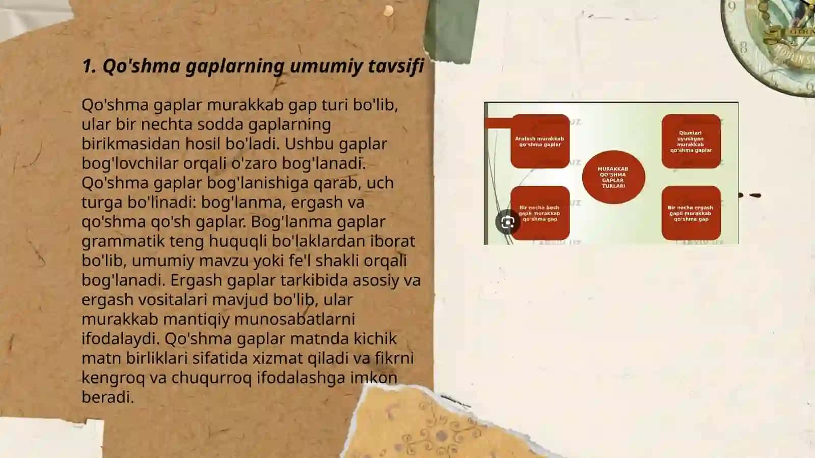 Qo'shma gaplar va ularning turlari 3