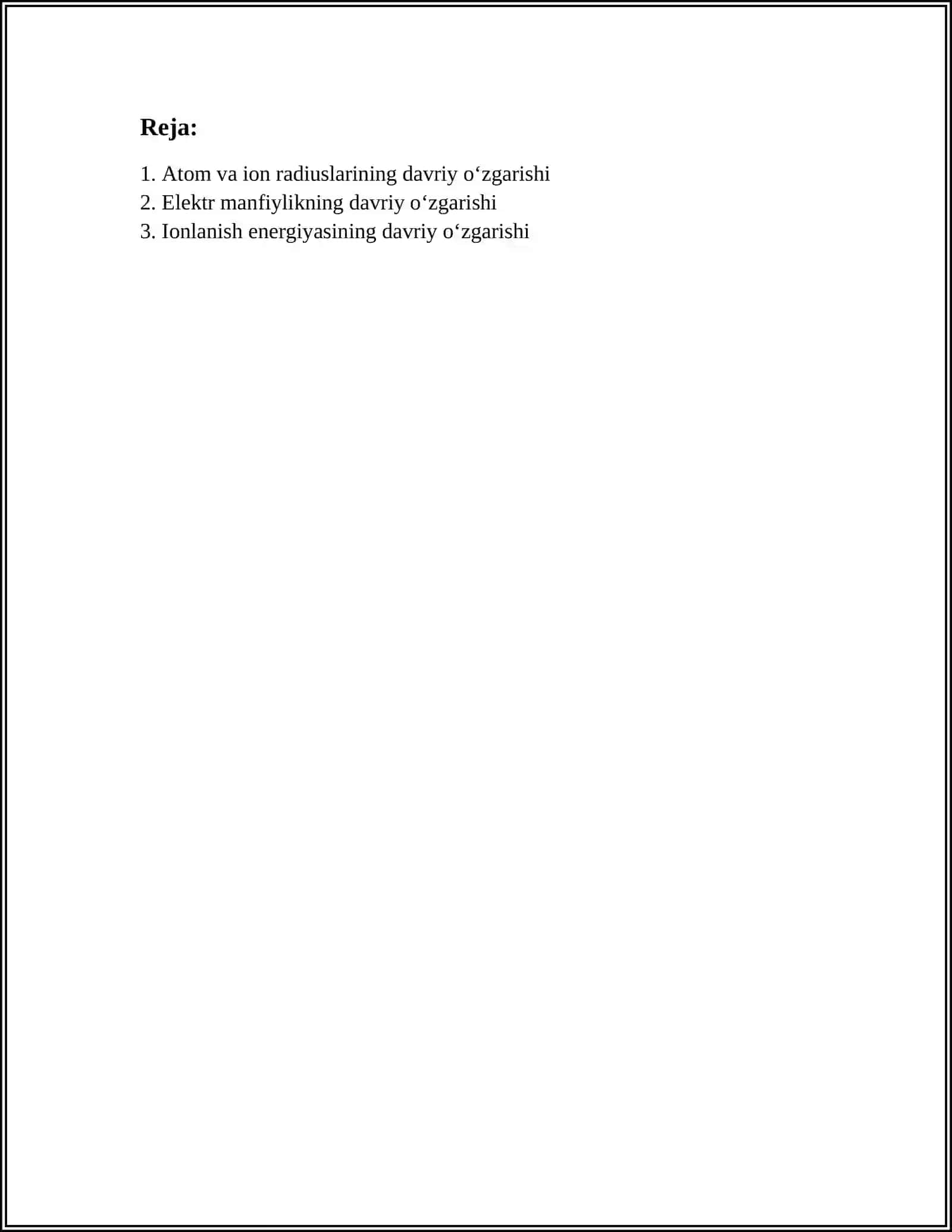 MURAKKAB MODDALAR XOSSALARINING DAVRIY OʻZGARISHI 3