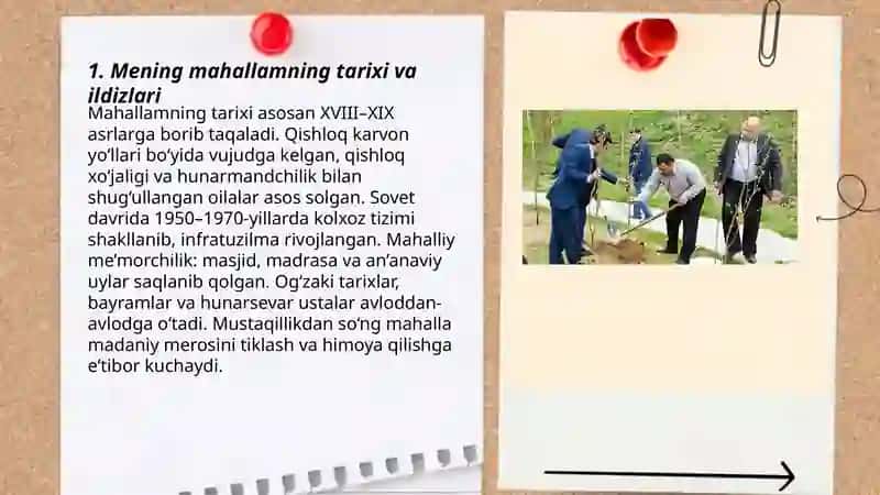 Mening mahallam ning faxrim 3