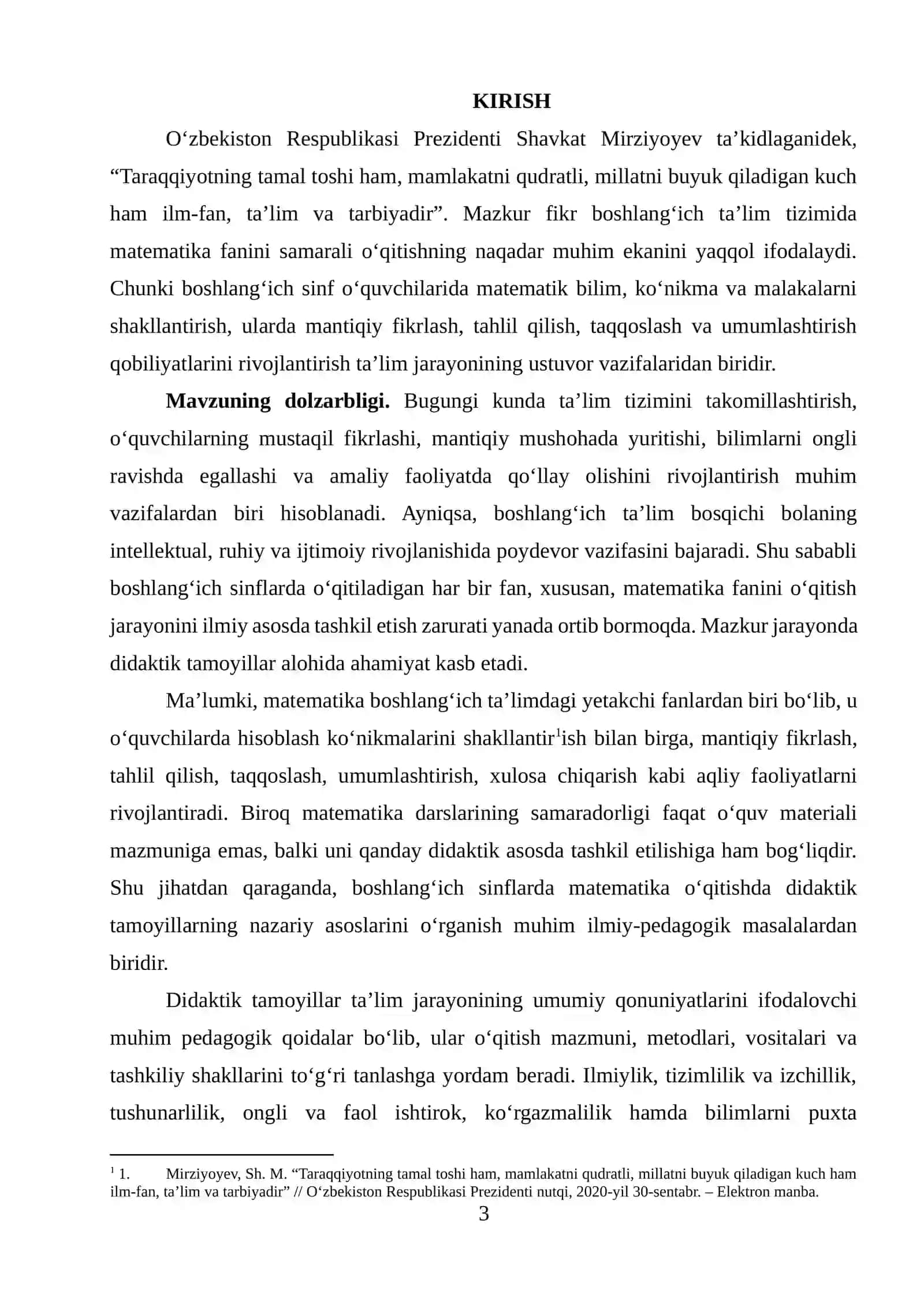 Matematika o‘qitishda didaktik tamoyillar 3