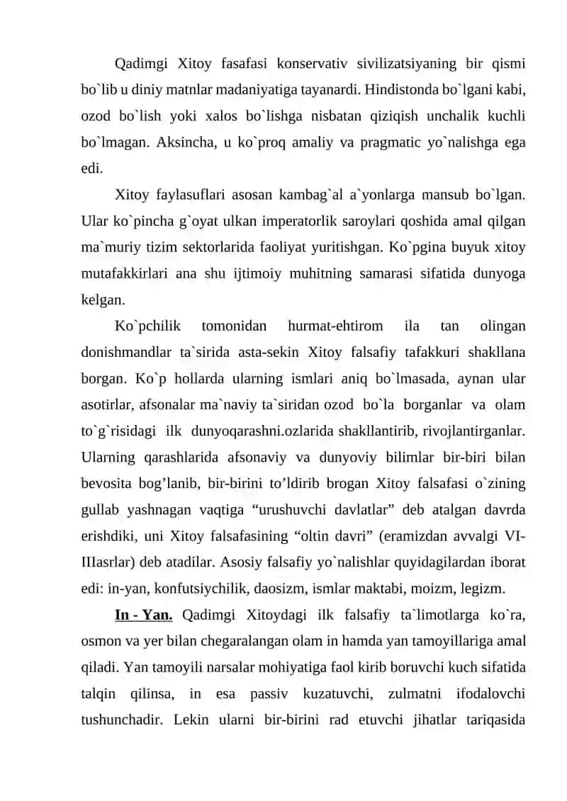 Qadimgi Xitoyda falsafasi 3