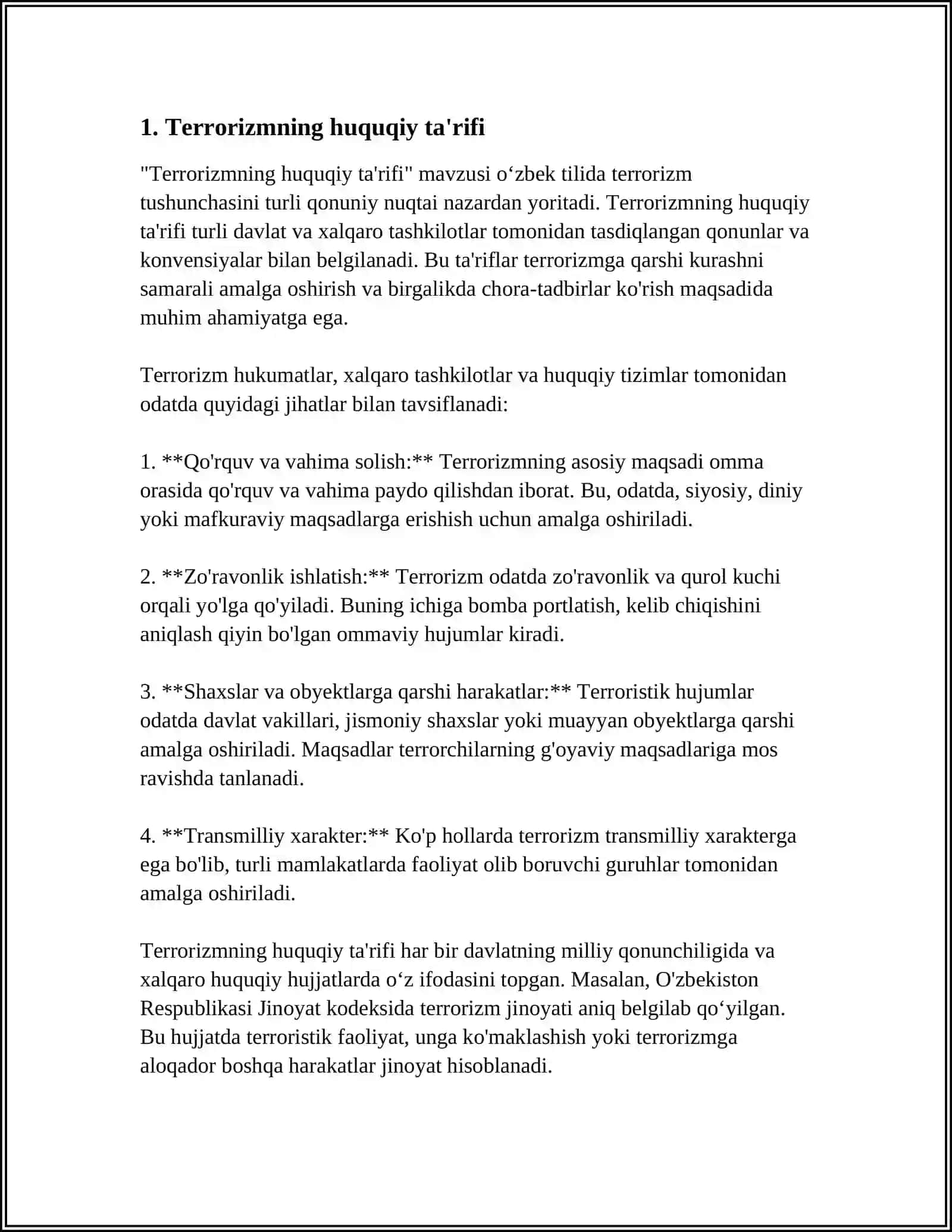 TERRORIZM VA DINIY EKSTREMIZM KRIMINOLOGIK XAREKTERISTIKASI 3