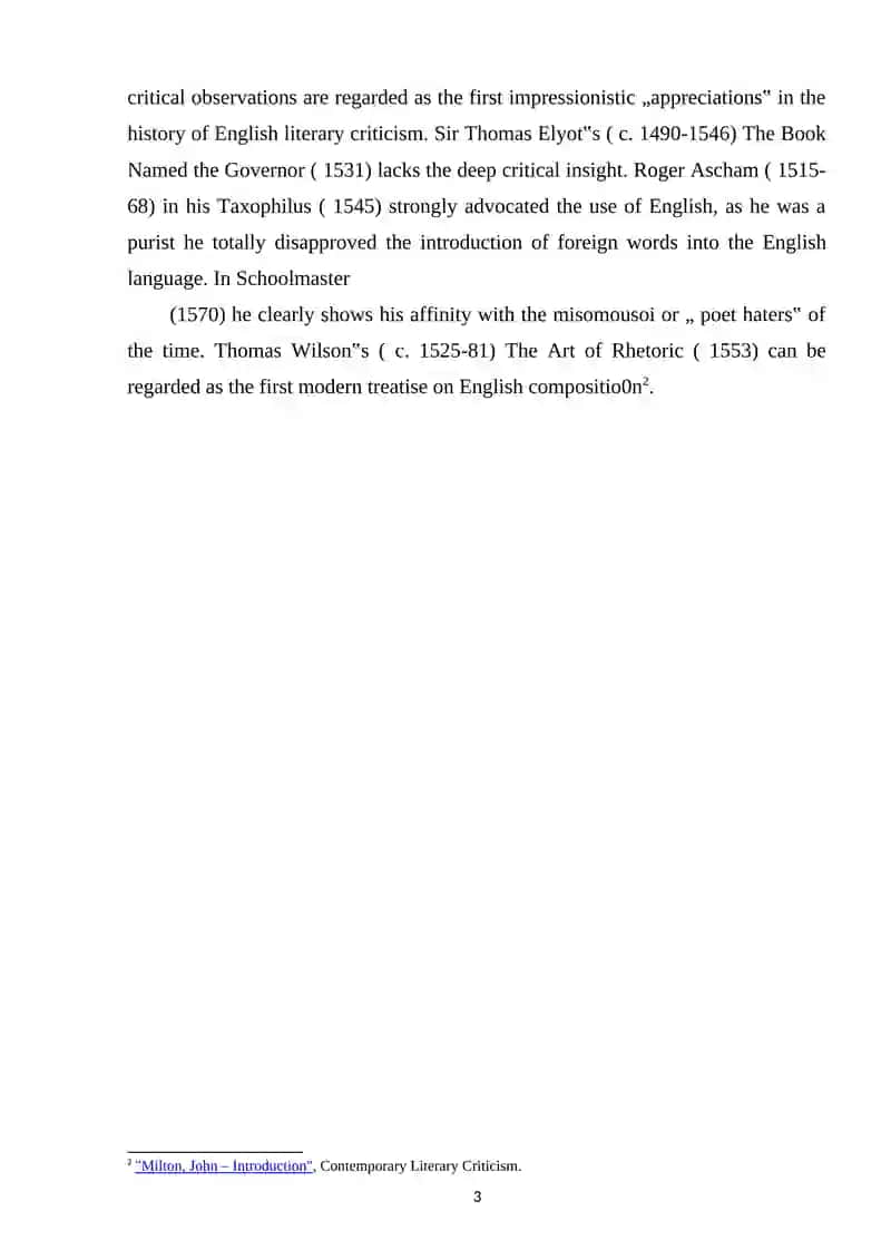Major Works of Sidney 3