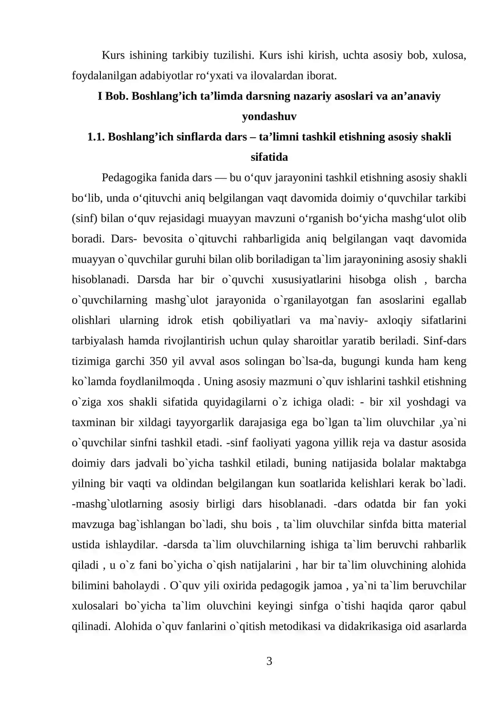 BOSHLANG’ICH TA’LIMDA DARSNING ZAMONAVIY TURLARI VA ULARNI TASHKIL ETISH 3
