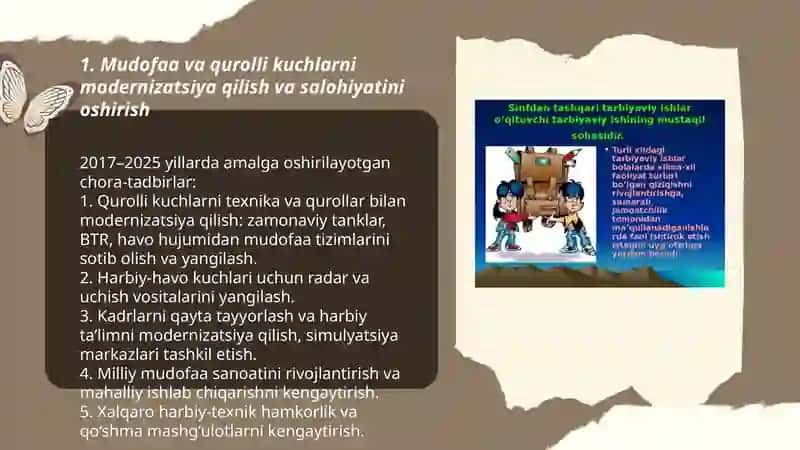 Milliy xavfsizlikni taʼminlash borasida amalga oshirilayotgan ishlar 3