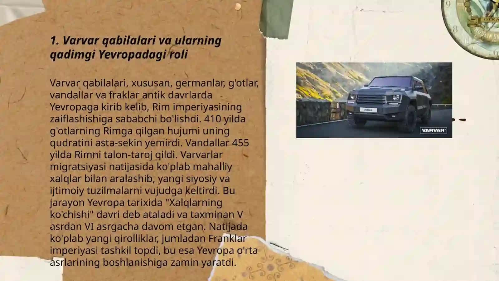 Varvar qirolliklarining tashkil topishi 3