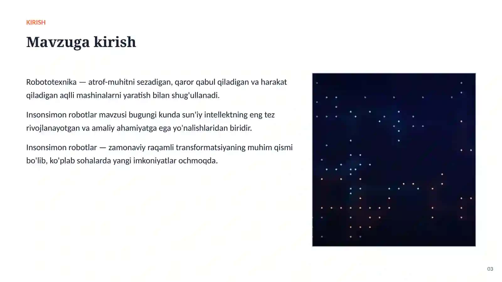 Insonsimon robotlar — imkoniyatlar va istiqbollar 3