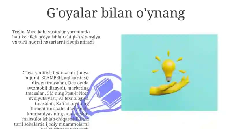 Ijodiy taffakurni rivojlantirish xususiyatlari 3