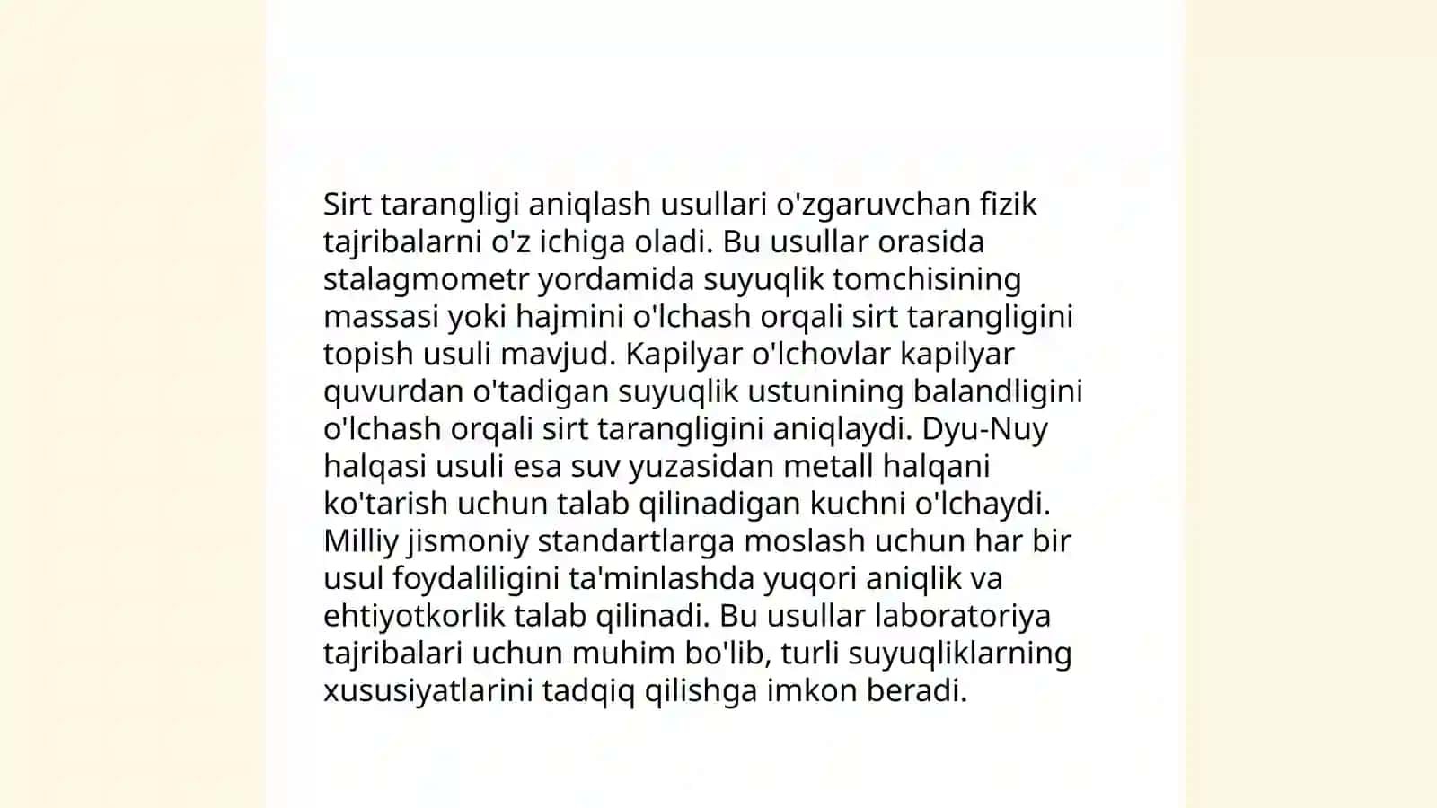 Sirt tarangligi aniqlash usullari 3