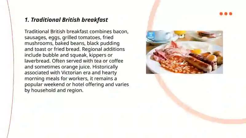 Traditional British breakfast 3