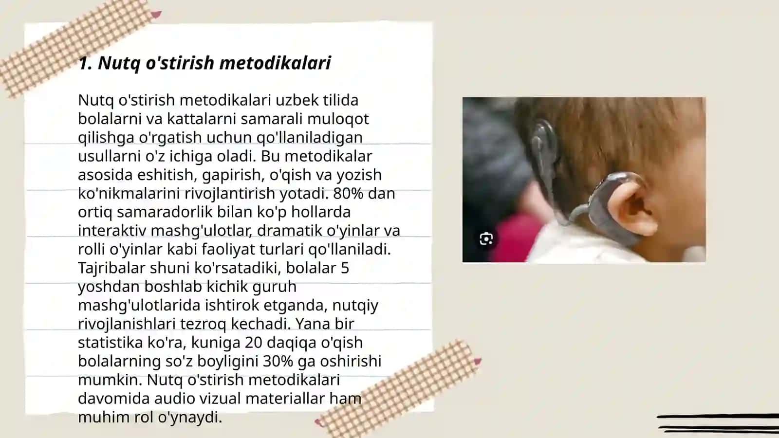 Nutq o'stirish metodikalari 3
