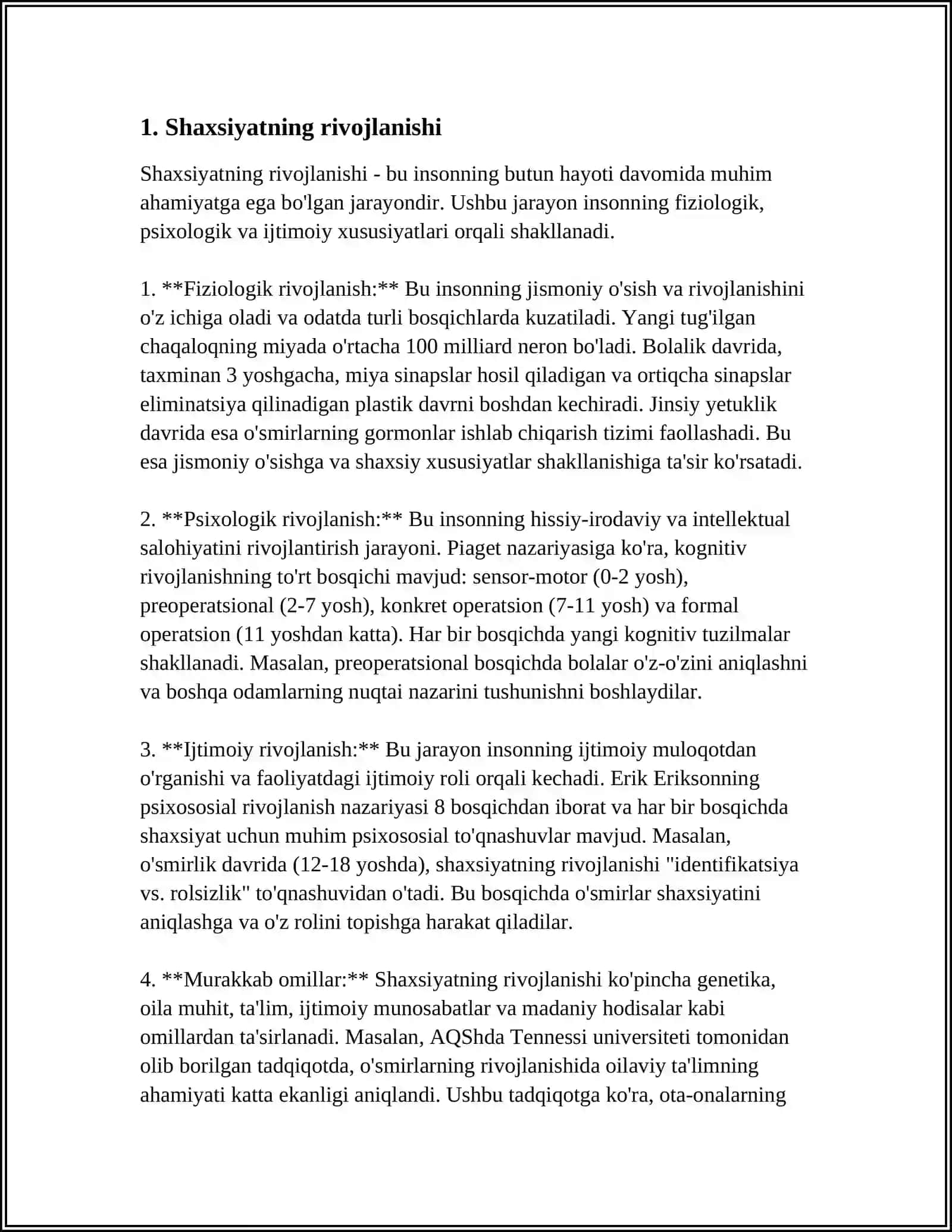 PSIXOLOGIYA MUAMMOLARI BOYICHA ILMIY ISH OLB BORGAN OLIMLAR 3