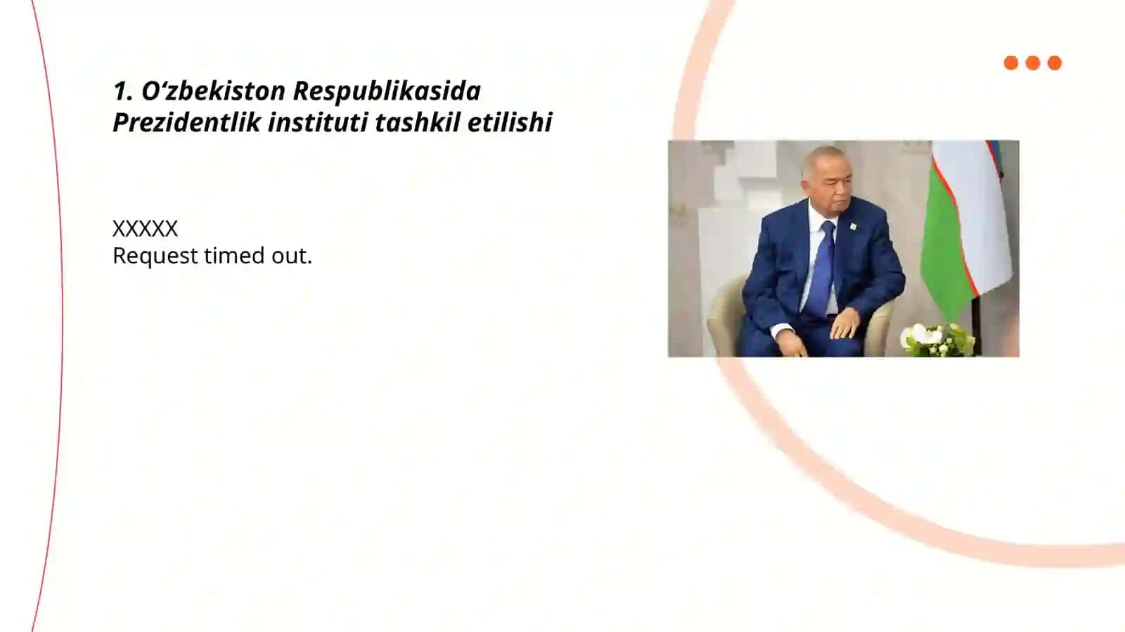 O‘zbekiston Respublikasida Prezidentlik institutining joriy etilishi 3