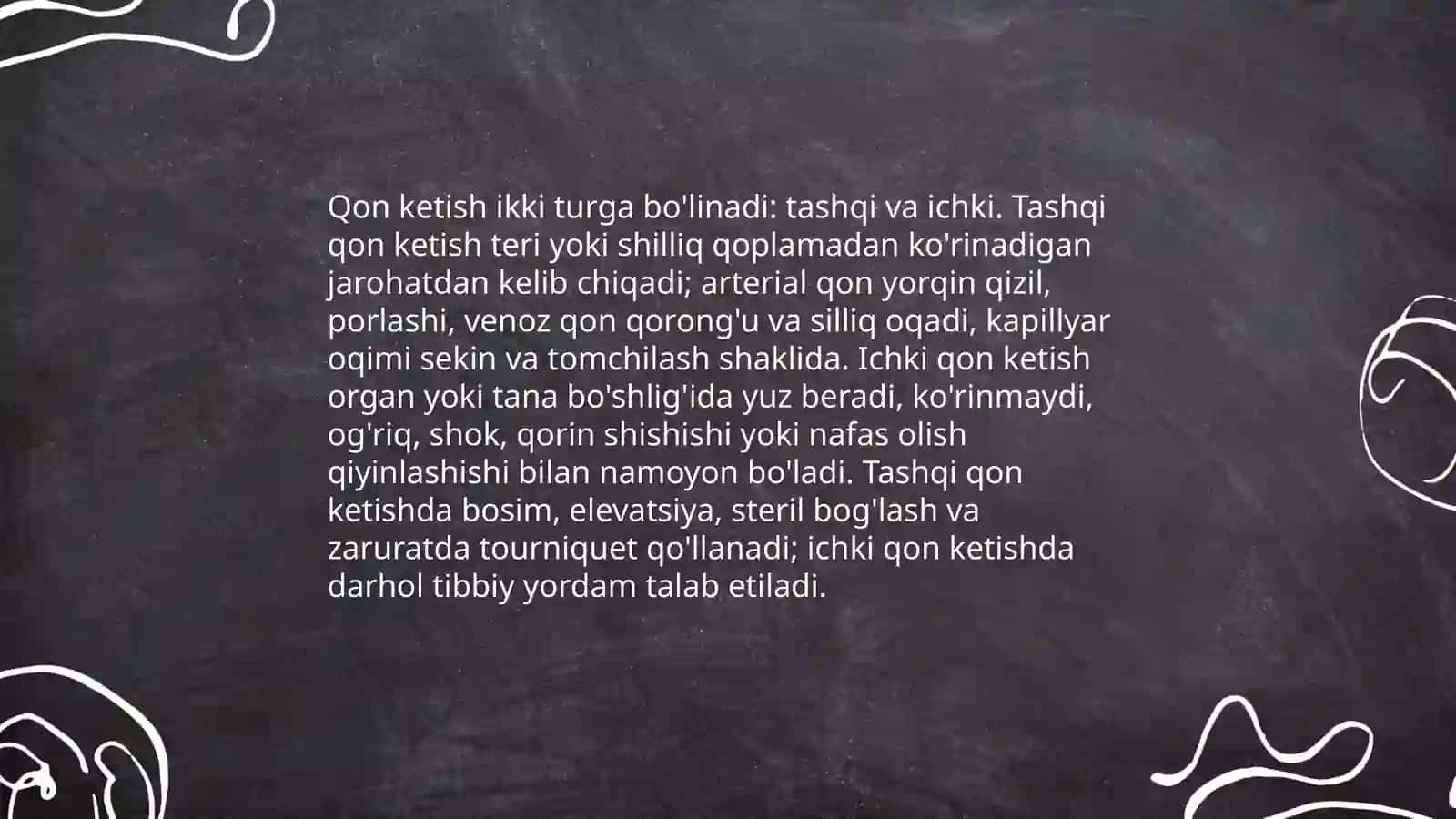 Qon ketish 3