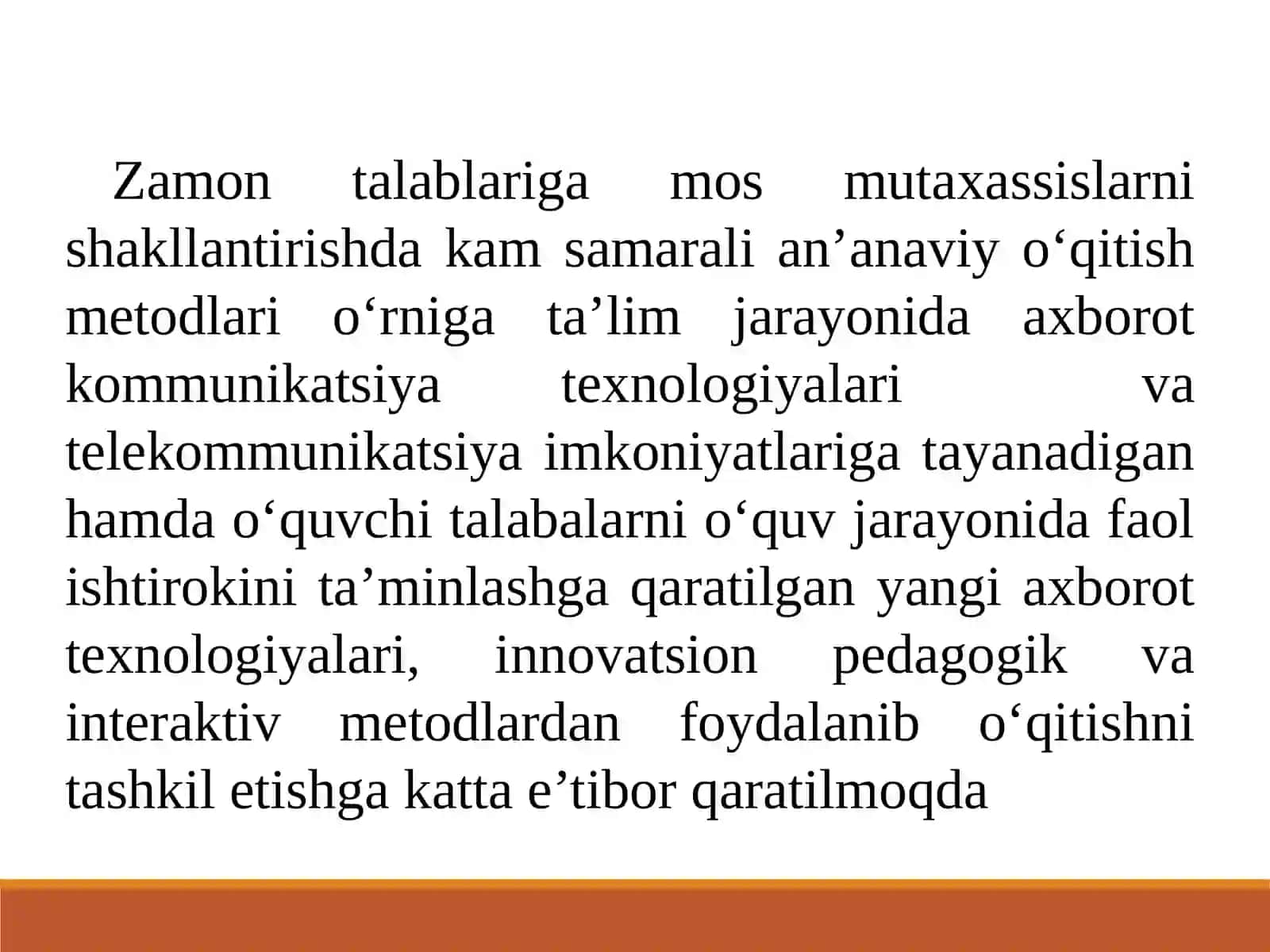 Astronomiyani axborot texnologiyalari muhitida o‘qitish metodikasi 3