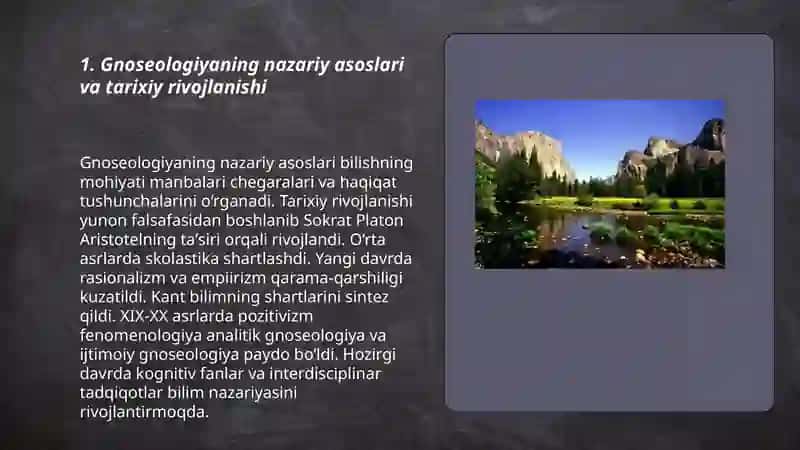 Gnoseologiya va borliqni anglash 3