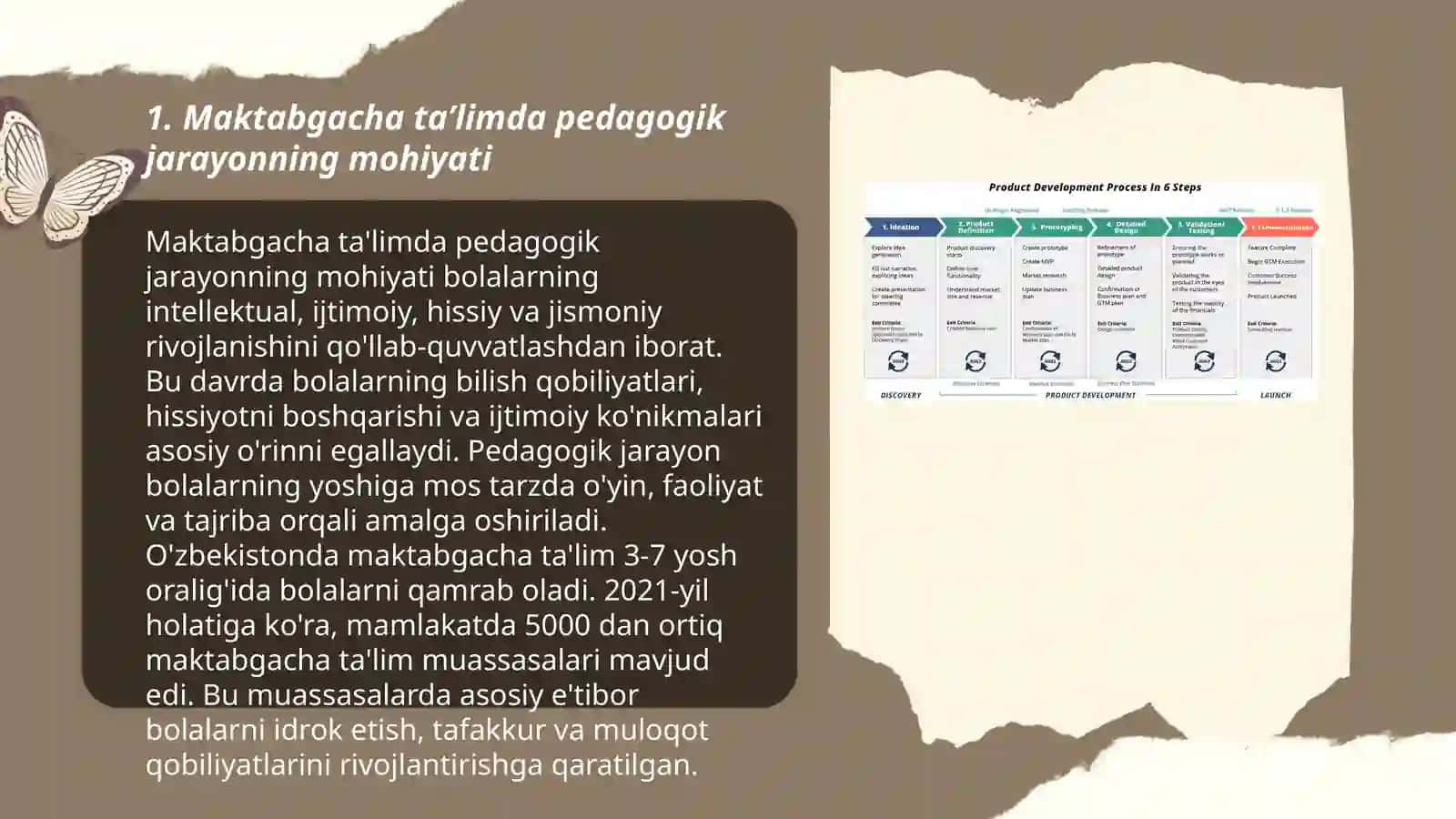 Mavzu: Maktabgacha ta’lim tashkilotida pedagogik jarayonni tashkil etish 3