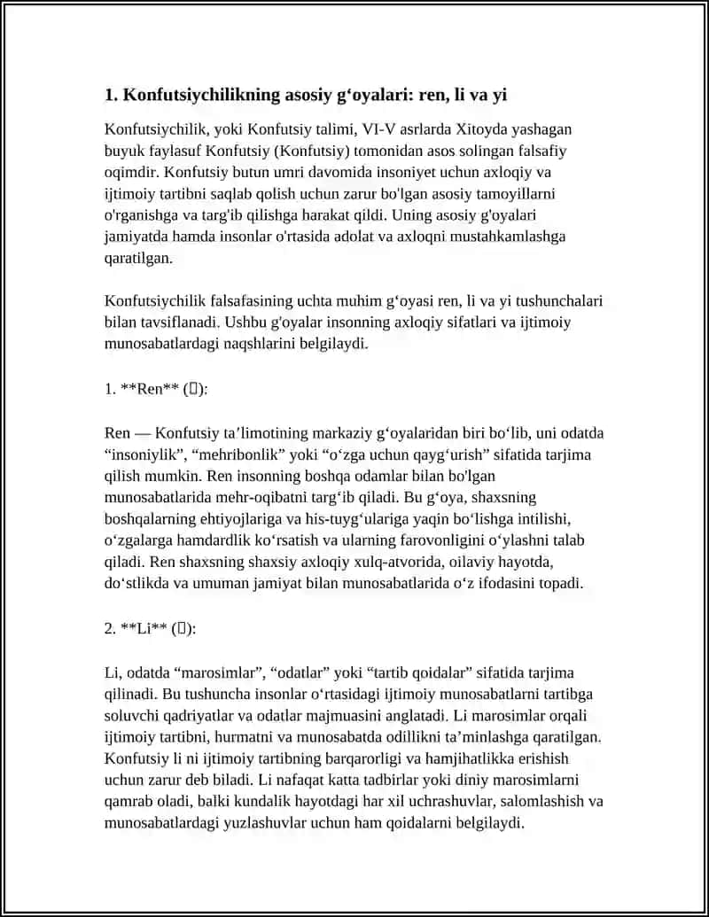 Konfutsiychilik va Legizm 3