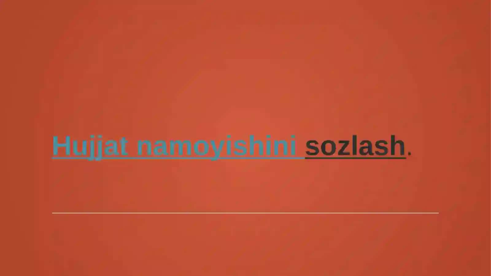 MS Word 2013 DA TAHRIRLASH VA FORMATLASH TEXNOLOGIYASI 3