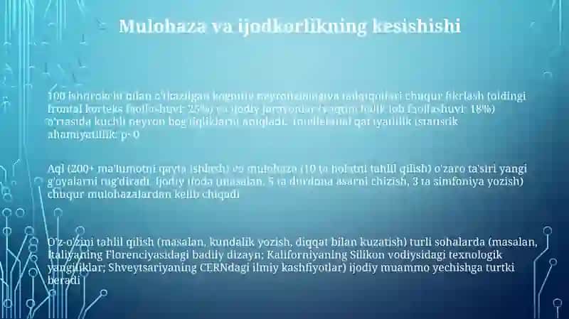 Tafakkur intelekt va Kreativlik 3