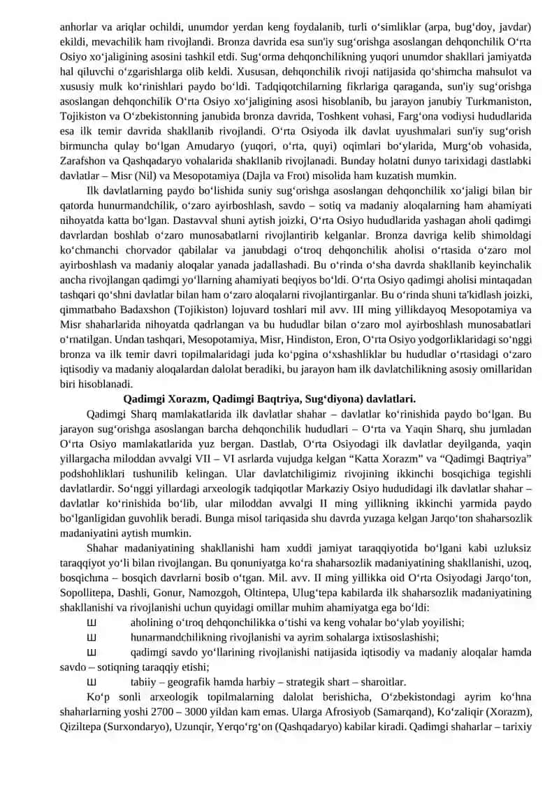 O`zbekistonda mustaqillik g’oyalarining tarixiy asoslari 3