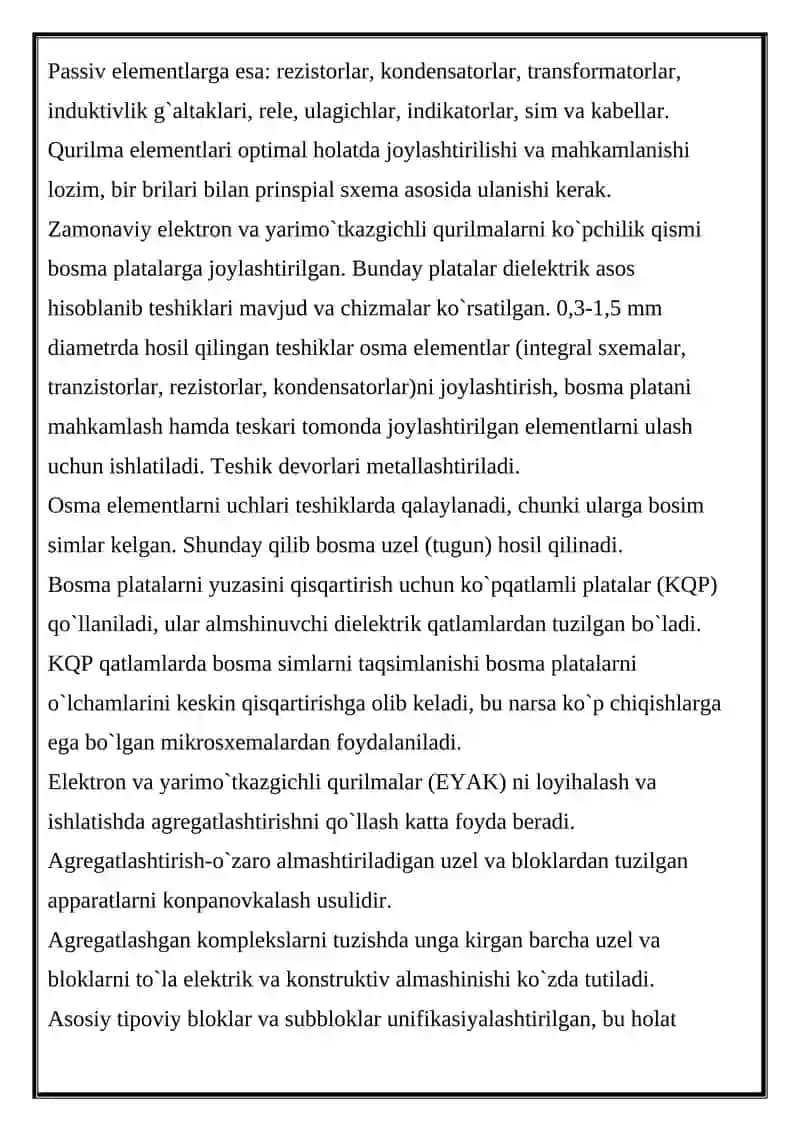 Integral mikrosxema (IMS) 3