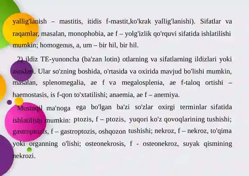 KLINIK IBORALAR VA ATAMALAR 3
