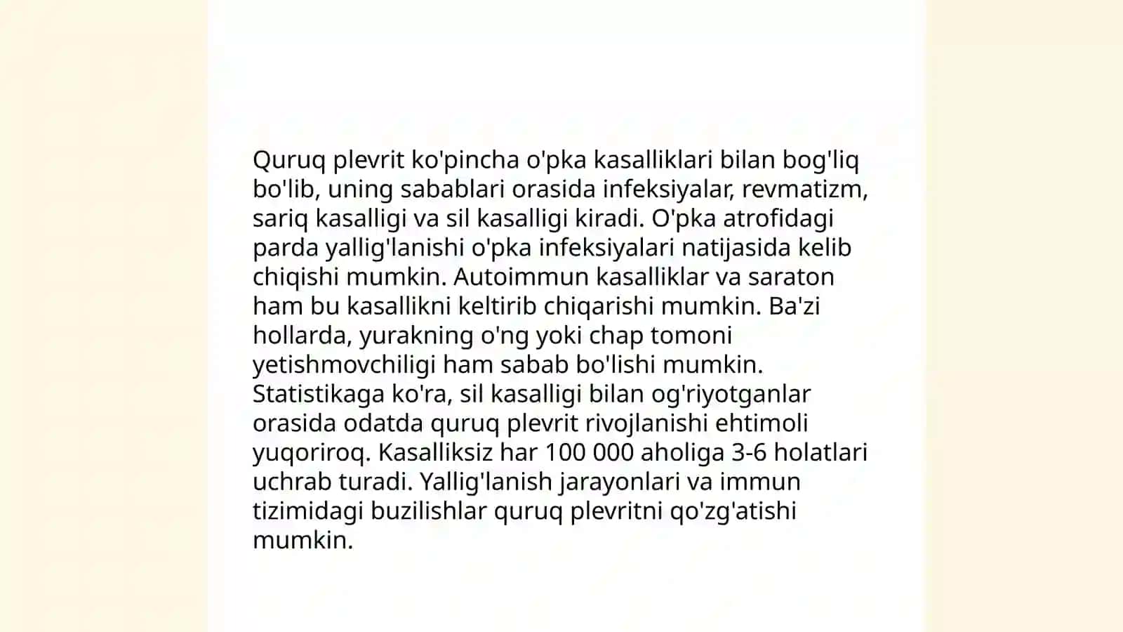 Quruq va eksudativ plevritlar 3