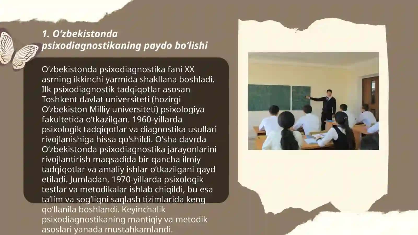Oʻzbekistonda psixodiagnostikaning rivojlanish tarixi 3